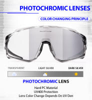 KAPVOE Cycling Sunglasses Photochromic Red or Blue Bike Man Outdoor Sports glasses cycling MTB Glasses Eyewear Bicycle Goggles - details 3