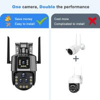 Cámara IP WiFi 8K16MP con Zoom de 20X Cámara PTZ de 360° Seguimiento Automático Cámara de Seguridad Inalámbrica al Aire Libre Cuatro Lentes Pantalla Doble Inteligente - details 7