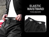 WOSAWE Conjunto de Ciclismo Impermeable Chaqueta y Pantalones de Poliéster con Cremallera Completa - details 11