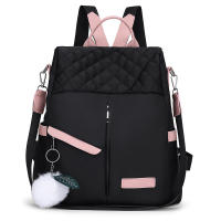 Mochila informal de tela Oxford, bolso escolar de viaje antirrobo, bolso de hombro bidireccional multifuncional - details 22