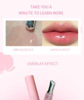 Labial de Gelatina de Melocotón Labial Hidratante con Brillo Transparente - details 1