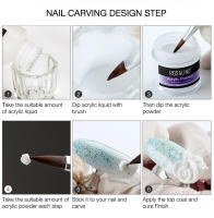 ROSALIND-polvo acrílico y líquido para decoración de uñas, juego de manicura, purpurina de cristal, herramienta de tallado de uñas 3D - details 11