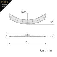 Kit de almohadillas para permanente de elevación de pestañas de silicona, herramienta de varillas para rizador de ojos, súper transparente - details 4