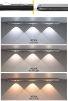 Luz LED nocturna con Sensor de movimiento, iluminación magnética para armario, cocina, decoración de habitación, atenuación de carga - details 2