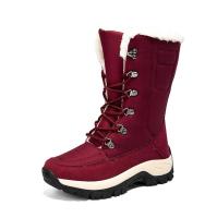 Snow Boots Women Flat Boots For Women Lace-Up Shoes Woman Fashion Platform Ankle Boots Fur Chunky Botas Mujer Winter Shoes Women - details 28