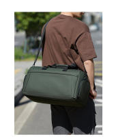 Bolsa deportiva para Fitness con bolsillo para zapatos, bolso para ordenador portátil para viajes al aire libre, negocios, viajes, bolso de hombro grande y húmedo para larga distancia - details 11