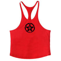 Muscleguys Mens Fitness Bodybuilding Graphic Design Y Back Summer Fashion Casual Bodybuilding Sleeveless Shirt - details 5