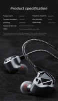 QKZ AK7 Copper Driver Wired Earphones HiFi Bass Stereo Super Clear Gaming Headset Music Sport 3.5mm AUX In Ear Earbuds With MIC - details 13