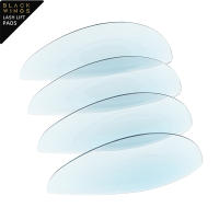 Almohadilla para permanente de pestañas de silicona, 1 par, 2 tamaños, varillas para levantar pestañas, escudo, rizador de pestañas 3D, accesorios, aplicador, herramientas de maquillaje - details 1