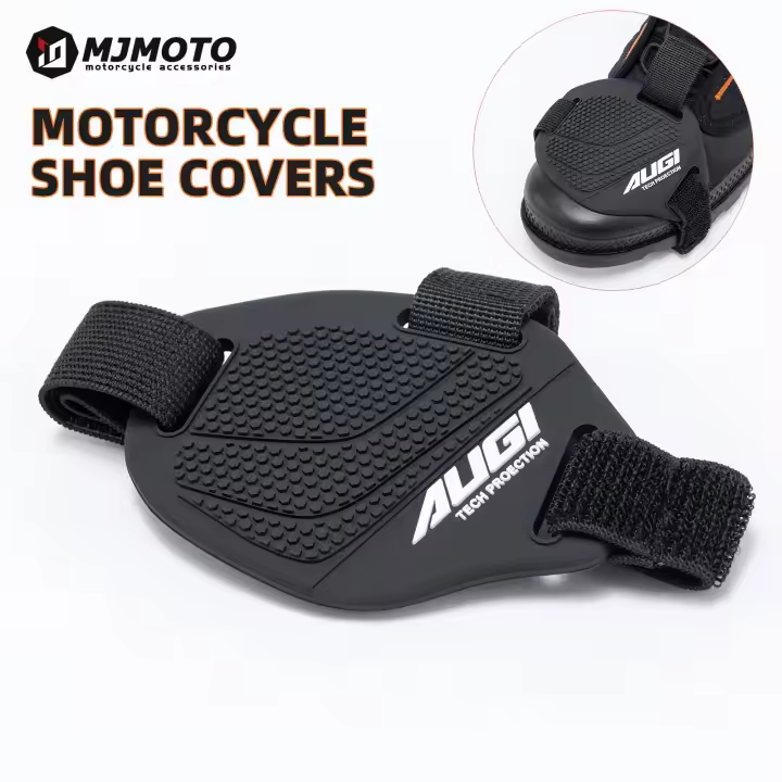 Protector de Zapatos de Motocicleta VEMAR de Goma de Alta Calidad Antideslizante, Resistente al Desgaste, Ajustable, Anti-abrasivo, Para Hombres y Mujeres - 1