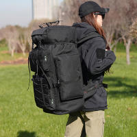 Mochila de Montañismo para escalada al aire libre, gran capacidad, para acampar, senderismo, equipaje, mochila deportiva, paquete táctico de viaje - details 2