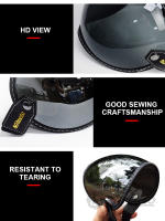 Universal adecuado casco de motocicleta protector de burbuja visera lente casco gafas lente multicolor retro cara completa media máscara gafas - details 19