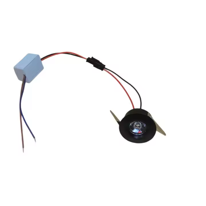 Focos LED Mini luces Led de techo 3W bombillas integradas para vitrina de mostrador de gabinete AC85-265V DC12V - 1
