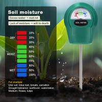 Medidor de suelo portátil, Detector de PH/humedad del agua/fertilidad, probador de humedad del suelo de flores de jardín, sonda de Metal, No requiere baterías - details 1