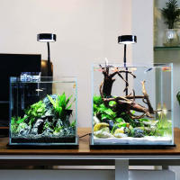 Luz LED regulable para acuario, alimentada por USB, con temporizador, 360 grados, espectro completo, luz para pecera, crecimiento de plantas, botella suculenta - details 10