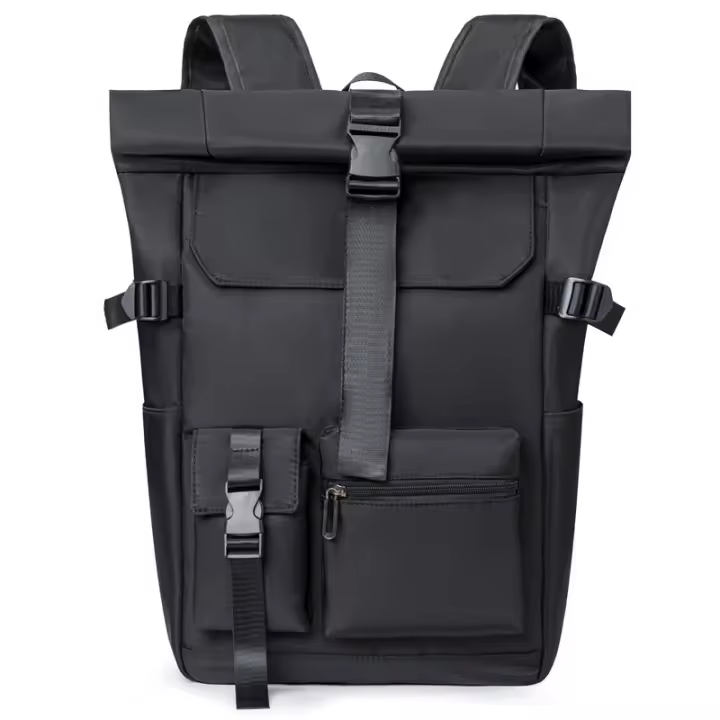 Mochila de Viaje Unisex Moda Sencilla Lineda de Poliéster Exterior de Nylon - 1