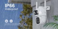 Cámara de Seguridad Optimal Zoom de 10X WiFi 10MP Lentes Dobles Seguimiento Automático - details 7