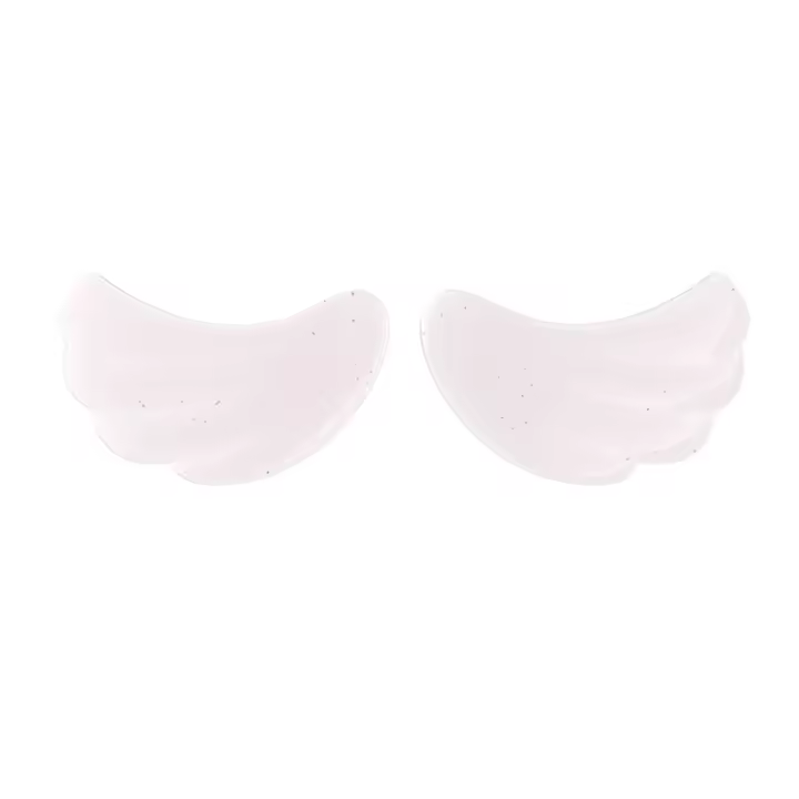 El Q-pop ultra suave presenta parches adhesivos para los ojos en las alas combinados con láminas finas delicadas y brillantes, con un diseño de contorno único. - 1