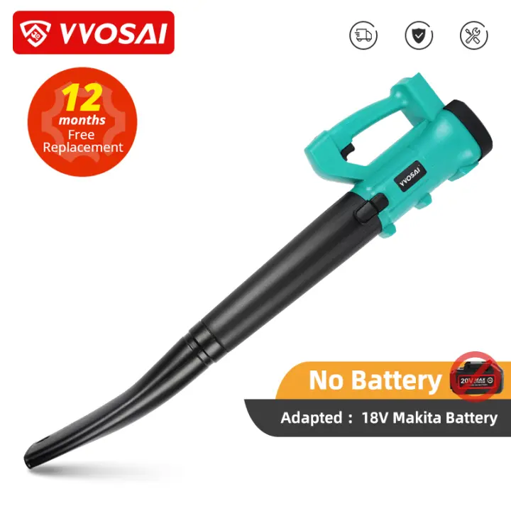 VVOSAI-soplador de hojas inalámbrico, 20V, 5.4kpa, batería de iones de litio, barredora de aire eléctrica, herramientas de jardín - 1