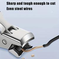 Professional Manicure Pedicure Tool Large Mouth Nail Clipper Splash Proof Super Thick Nail Clipper Suitable For Thick Nails - details 2