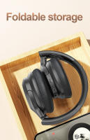 Auriculares PARAMITA A1 ANC Bluetooth Inalámbricos BT5.3 400mAh Over-Ear Plegables para Deportes Trabajo Juegos con Control Remoto Reducción de Ruido Isolación de Ruido para Llamadas Vocales - details 11