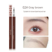Pluma de Tatuaje de Cejas Ultra Fina Rápido, Duradero, Impermeable Tinta Marrón Gris - details 8