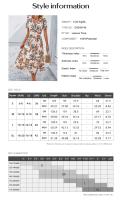 Dress 2024 Spring and Summer Leisure Vacation Printed Dress - details 0