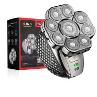 Afeitadora Eléctrica para Hombres y Mujeres 9 Cuchillas Flotantes, 6 en 1, Cortadora de Pelo de Oreja y Nariz, Cepillo Facial, Maquinilla de Afeitar Recargable - details 0
