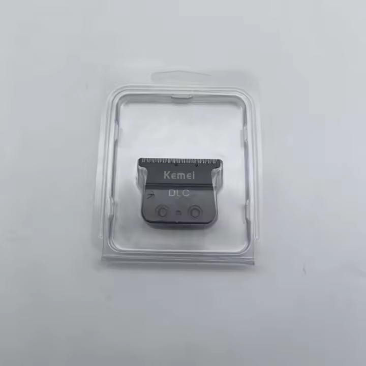 Kemei-cortadora de pelo profesional con Motor sin escobillas, maquinilla eléctrica para cortar el pelo de barbero inalámbrica de 11500RPM, Máquina para cortar cabello con cuchilla DLC - 1