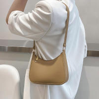 Bolso de hombro de cuero PU de Color sólido Retro para mujer, bolsos de moda, monederos casuales, bolsos de mano para mujer - details 13