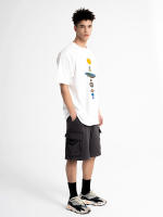 Camiseta con Estampado de Planetas del Sistema Solar para Hombre, Prenda Holgada, Manga Regular, Diseño Cósmico, Ropa de Moda, Informal, Gran Tamaño - details 11