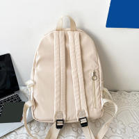 Mochila escolar con lazo para mujer y niña, morral bonito con personalidad, estilo universitario - details 27