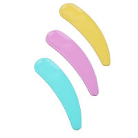 Mini espátula cosmética para mascarilla Facial, palos para mezclar, cuchara curva desechable, crema para ojos, cuchara de maquillaje, accesorios de herramientas de belleza, 100 Uds. - details 3