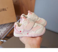 Zapatillas de Niños de Cuero Gris Zapatos de Caminar para Niños y Niñas con Hebilla - details 9
