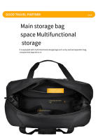 Bolso Deportivo Impermeable Gran Capacidad para Viajes Cortos Separación de Hidratación y Secado - details 3