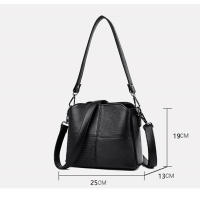 Bolsos de Hombro y Bandolera Retro para Mujeres en Cuero PU de Color Sólido Bolsos de Mensajero de Diseñador de Lujo Pequeños - details 13