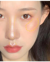 Paleta de resaltador facial brillante, resistente al agua, monocromática, blanco nacarado, plateado, maquillaje destacado, reparación facial de alto brillo - details 5