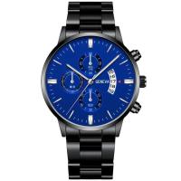 Reloj para hombre Reloj de cuarzo militar con tres ojos - details 9