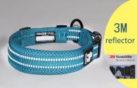Truelove-Collar acolchado de malla ajustable para perro, Collar de nailon reflectante de 3M, duradero y resistente, para todo tipo de clima, TLC5011 - details 4