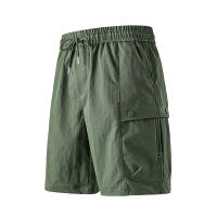 Pantalones Cargo de Verano para Hombres CHAIFENKO Cómodos, Ventilados, Múltiples Bolsillos, Material de Poliéster - details 4