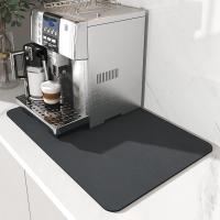 Estera grande superabsorbente para cocina, tapete de drenaje para platos de café, estera de secado, almohadilla de drenaje para baño de secado rápido, mantel individual para grifo de cocina - details 7