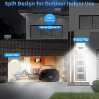 Luz Solar de 234led para exteriores, impermeable con Sensor de movimiento, 3 modos de iluminación, luz de seguridad, luz de inundación para jardín, garaje y patio - details 5