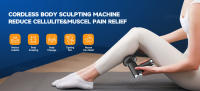 Equipo de masaje portátil para dar forma al cuerpo, pistola de masaje muscular, anticelulitis, adelgazamiento de grasa, cuidado de la salud, masaje de relajación - details 0