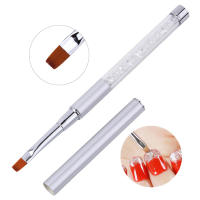Pincel de diamantes de imitación de cristal para decoración de uñas, bolígrafo para sombreado, dibujo tallado y diseños florales - details 3