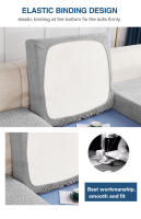 Coolazy-Funda de Cojín de Asiento Resistente al Agua Jacquard, Protector de Sofá elástico para Muebles de Sala Extraíble - details 6