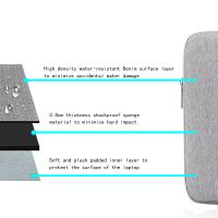 Funda portátil impermeable para ordenador portátil, funda para portátil de 12, 13,3, 14, 15,6 y 16 pulgadas, bolso para hombre y mujer para Macbook Pro, HP, Acer, Xiaomi, ASUS y Lenovo - details 4