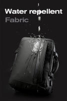 BANGE-mochila multifuncional para hombre, morral de viaje con recarga USB, impermeable, de gran capacidad, para ordenador portátil, 15,6 - details 11