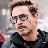 Gafas de Sol Cuadradas Vintage de Metal para Hombres Deportes y Moda - details 1
