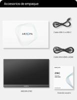 ARZOPA Monitor Portátil QHD 16.0" Pantalla IPS de 2560x1600 Brillo de 500nits - details 3