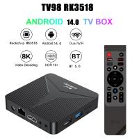 Android 14 TV Box Reproductor de Medios con Voz 2GB RAM 16GB ROM 4K LAN Wifi6 BT 5.0 - details 1